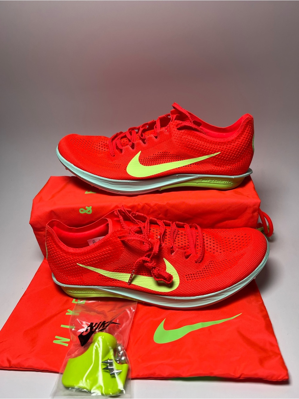 Nike ZoomX Dragonfly 2 Track Spikes Crimson Red FD8413-600 Mens Size